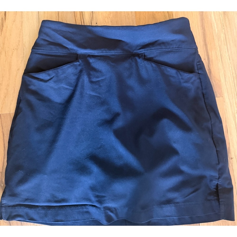 Lady Hagen Womens Navy Blue Golf Skort Built In Shorts Athletic Skirt XS